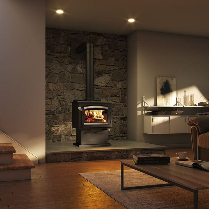 Drolet Heritage Wood Stove With Blower