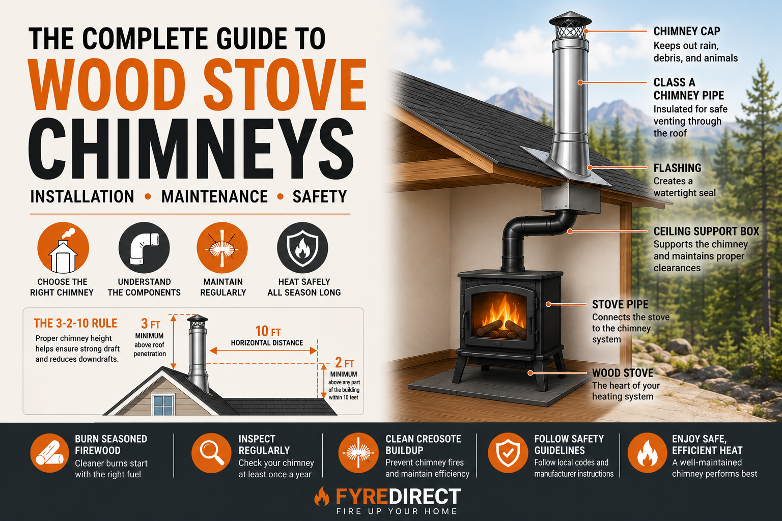 Wood Stove Chimney Guide: Installation, Maintenance & Safety Tips (2026)