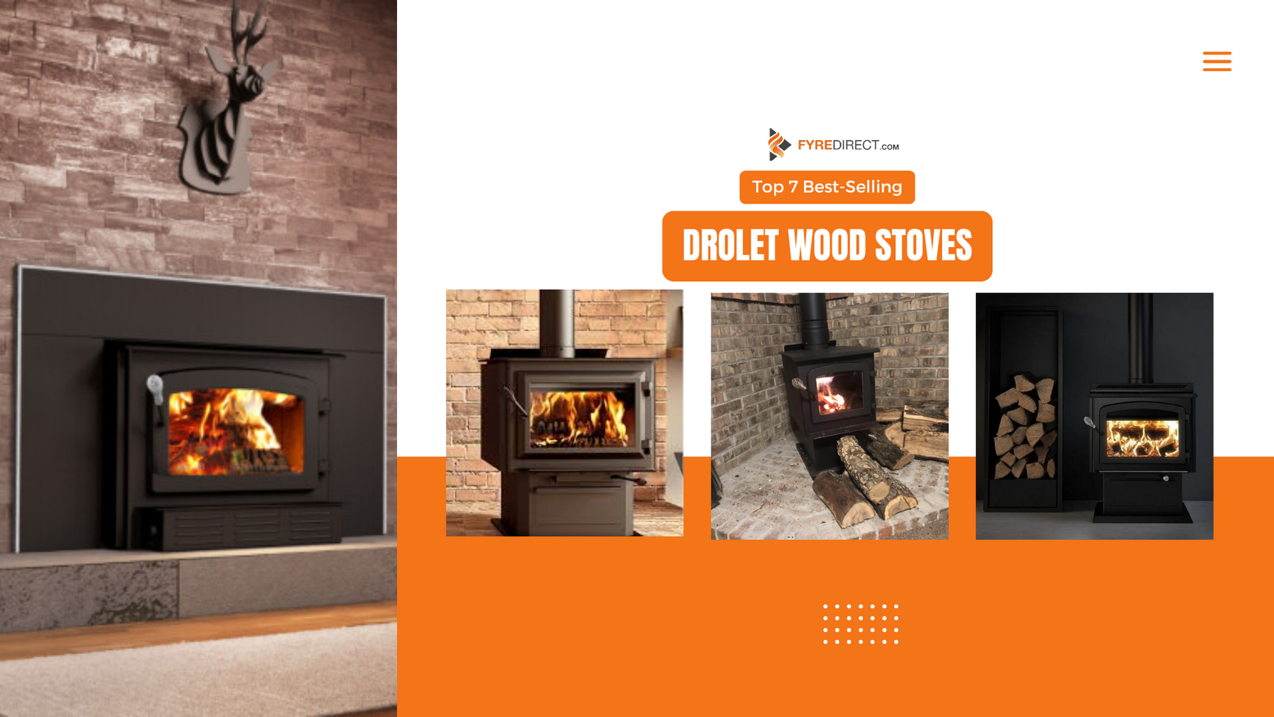 Top 7 Best-Selling Drolet Wood Stoves