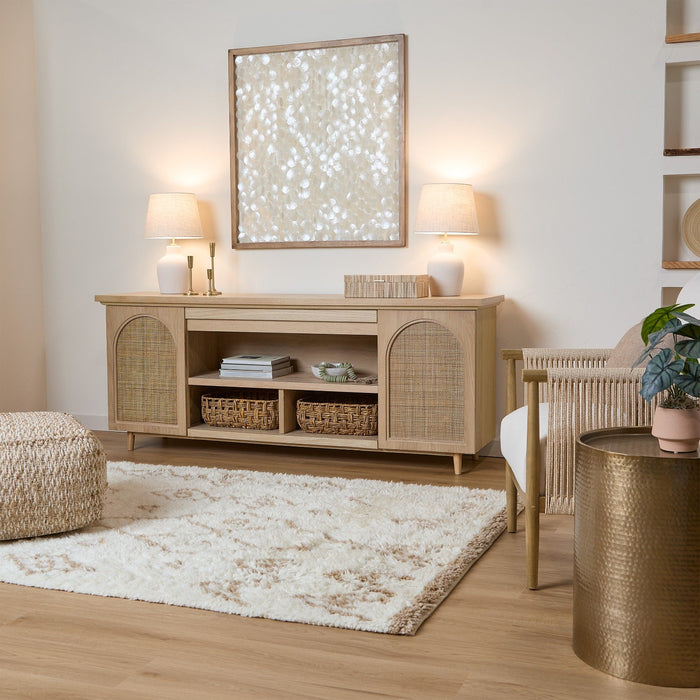 Dahlia Landscape Shelf TV Stand