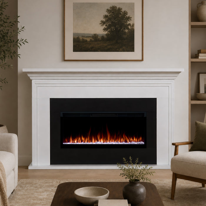 Cleo Landscape Smart Electric Fireplace