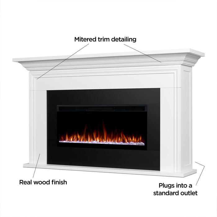 Cleo Landscape Smart Electric Fireplace