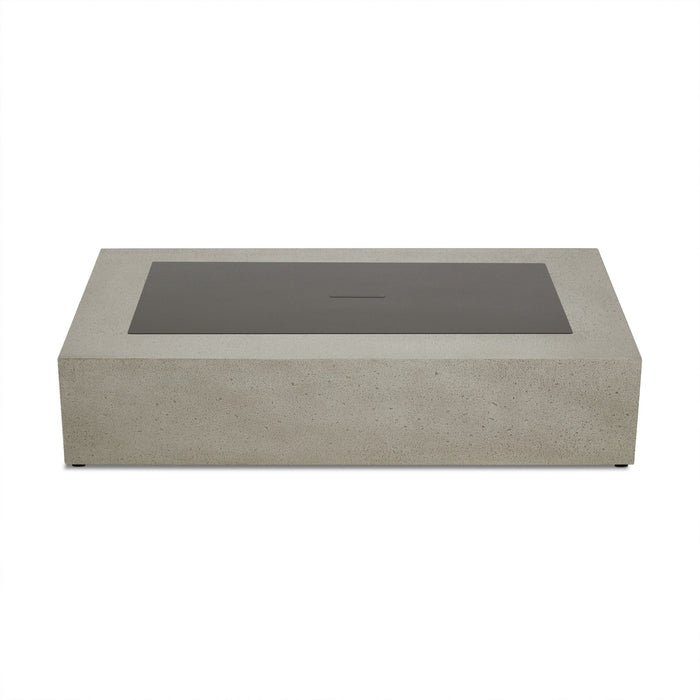 La Valle Rectangle Lid in Smokestone (1590LP)