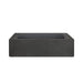 La Valle Square Lid in Smokestone (1592LP)