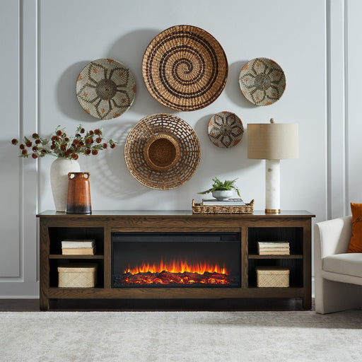 Alden TV Stand Medium Oak