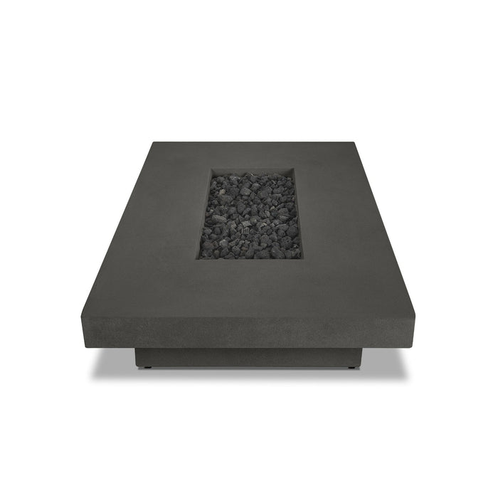 Jensen Co Geneva Low Rectangle Propane Fire Table