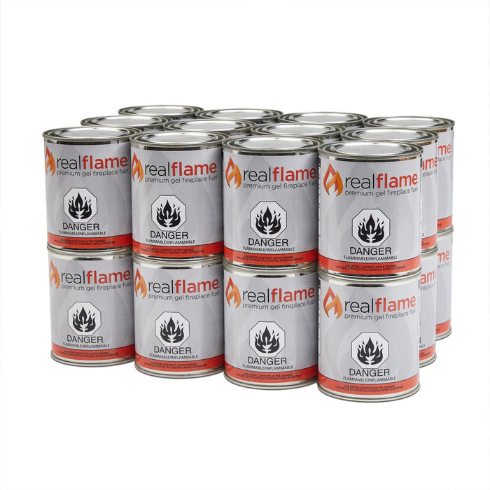 Real Flame Gel Fuel - 13 oz Cans - 24 pk