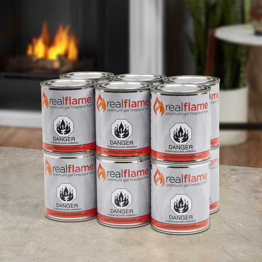 Real Flame Gel Fuel - 13 oz Cans - 12 pk