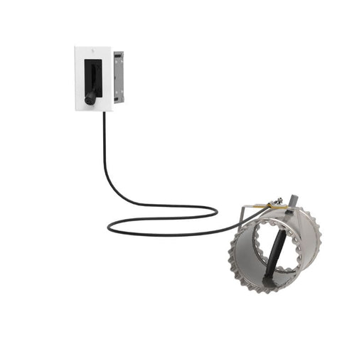 4"Ø Fresh Air Intake Register With Airtight Damper - AC01347