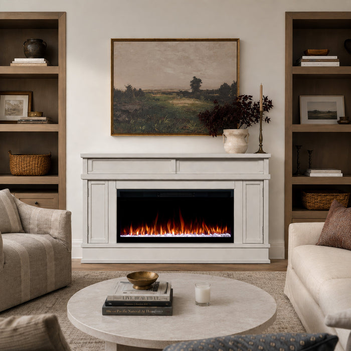 Torrey Landscape Smart Electric Fireplace Tv Stand