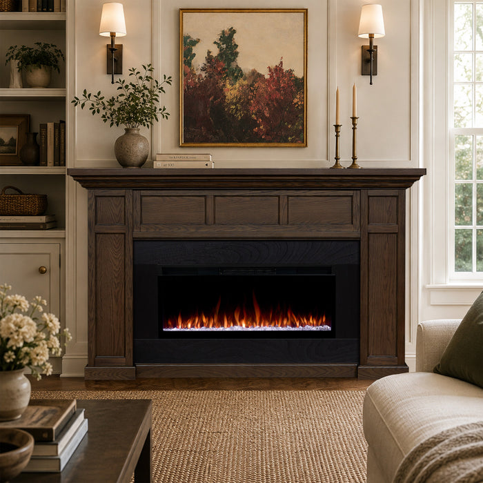 Alcott Landscape Smart Electric Fireplace