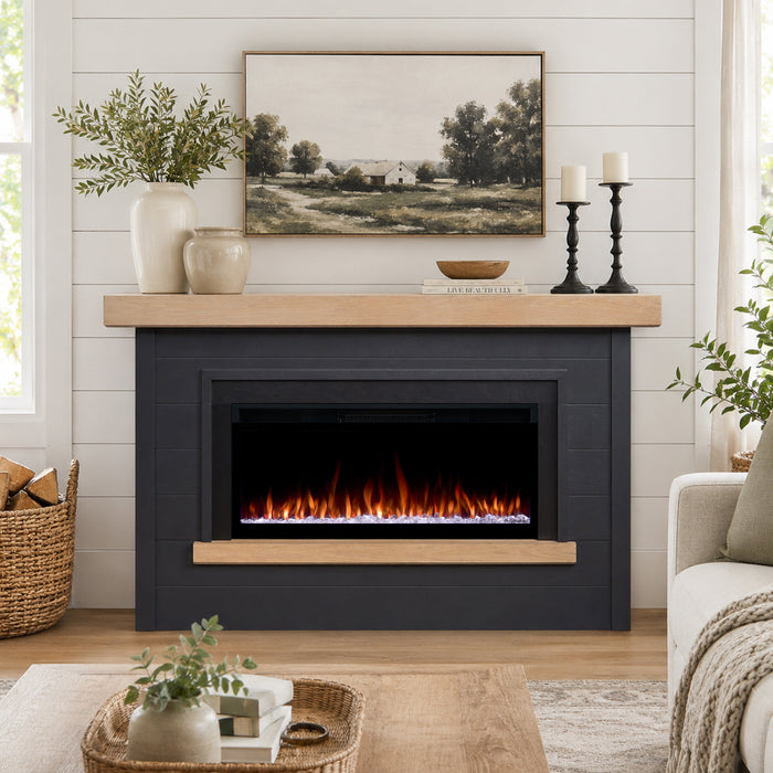 Bernice Landscape Smart Electric Fireplace