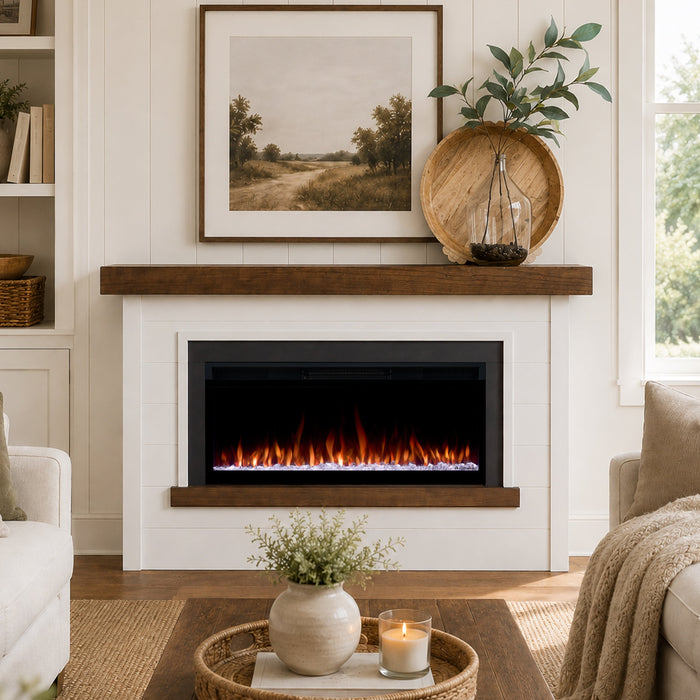 Bernice Landscape Smart Electric Fireplace