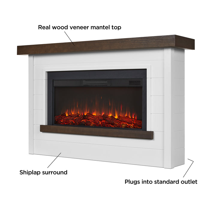 Bernice Landscape Smart Electric Fireplace