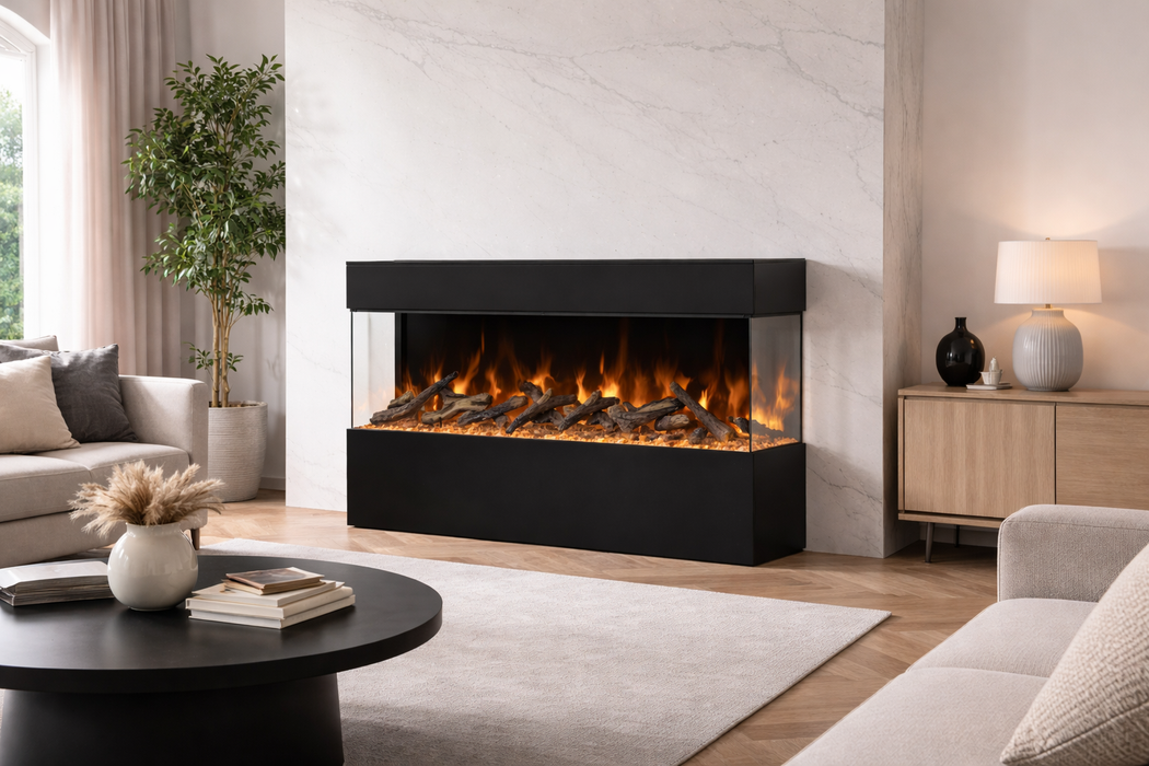 Amantii Pedestal Display for TRD Electric Fireplace - detail