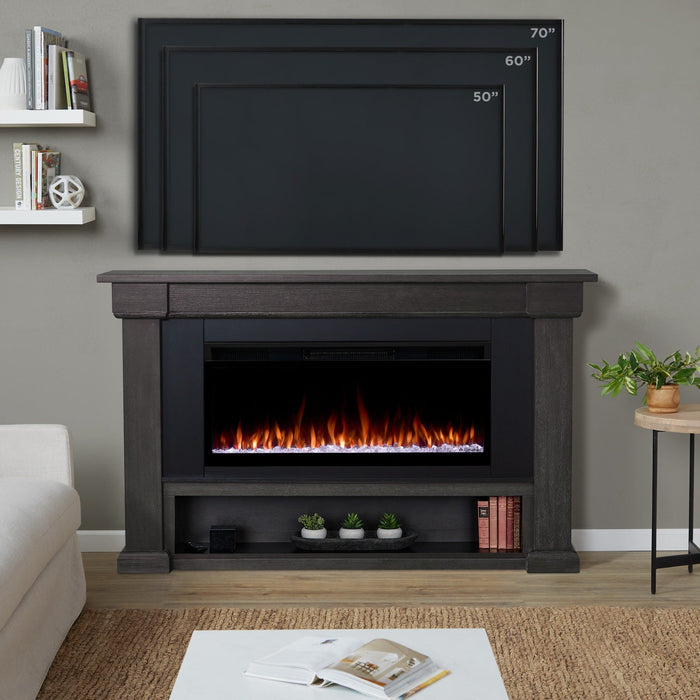 Bristow Landscape Smart Electric Fireplace