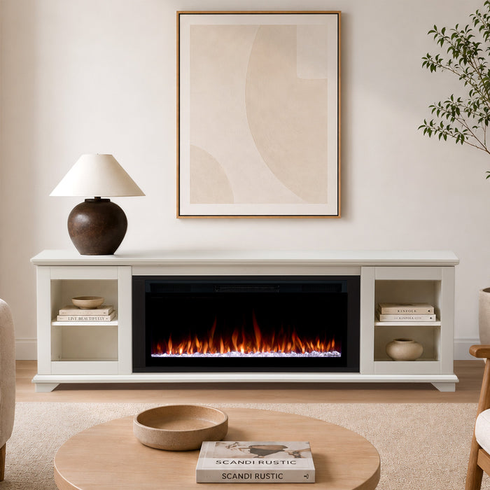 Benjamin Landscape Smart Electric Fireplace Tv Stand