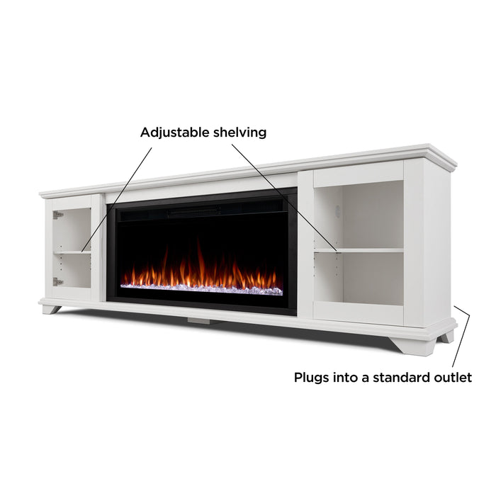 Benjamin Landscape Smart Electric Fireplace Tv Stand