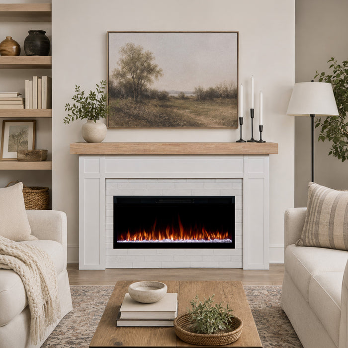 Cravenhall Landscape Smart Electric Fireplace