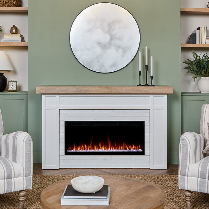 Cravenhall Landscape Smart Electric Fireplace
