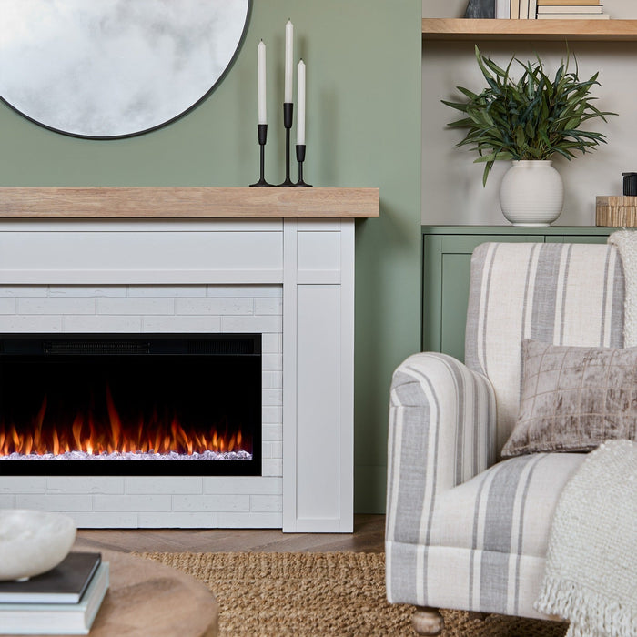 Cravenhall Landscape Smart Electric Fireplace