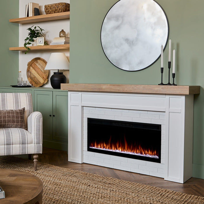 Cravenhall Landscape Smart Electric Fireplace