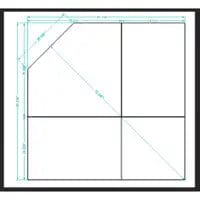 60" Corner Modular Floor Protection System