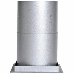 7" Ventis Class-A All Fuel Chimney Galvanized Firestop Radiation Shield - VA-FS07