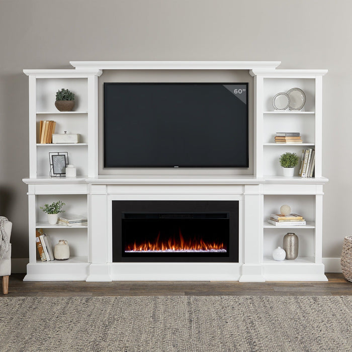 Monte Vista Smart Landscape Electric Fireplace Tv Stand