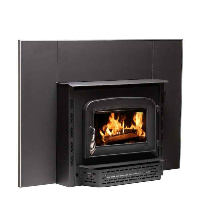 Ashley Hearth AW1820E 1,200 Sq Ft EPA Wood Fireplace Insert — right angle