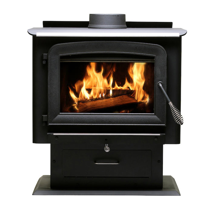 Ashley Hearth AW2020-P 2,000 Sq Ft EPA Certified Wood Stove — front
