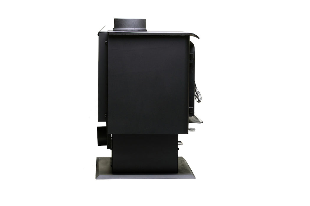 Ashley Hearth AW2020-P 2,000 Sq Ft EPA Certified Wood Stove — right side