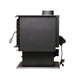 Ashley Hearth AW2520E-P 2,500 Sq Ft EPA Wood Stove with Pedestal — left side