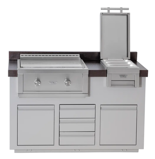 Videl 60" Alta-I (B) Complete BBQ Island — Powder Coated