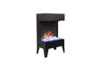 Amantii Cube 2025WM Lumina Freestand Electric Fireplace - flame detail