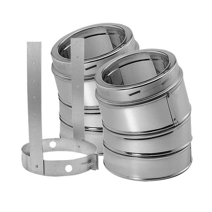 DuraVent DuraTech 6" 30deg Elbow Kit - GA - 6DT-E30K