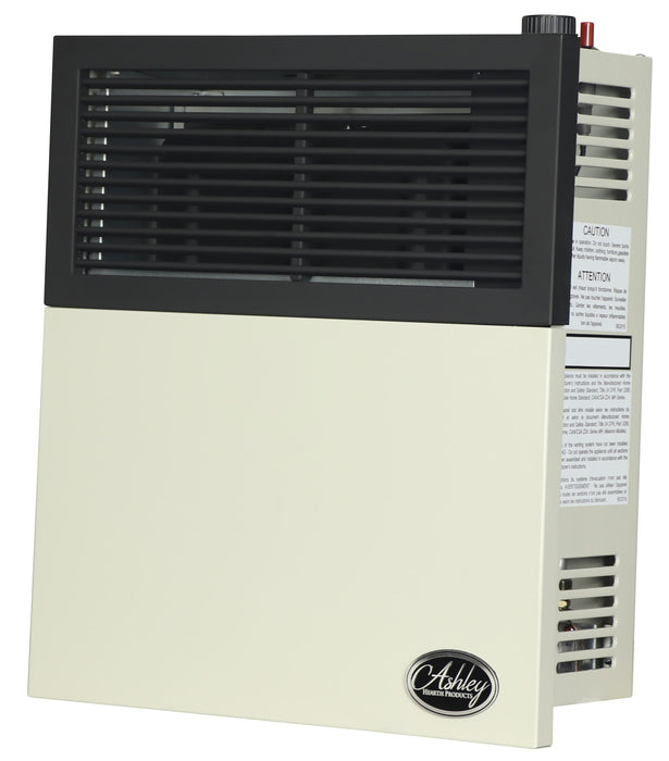 Ashley Hearth DVAG11L 11,000 BTU direct vent propane wall heater — left three-quarter angle view