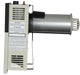 Ashley Hearth DVAG11L 11,000 BTU direct vent propane wall heater — left side view showing the direct vent pipe