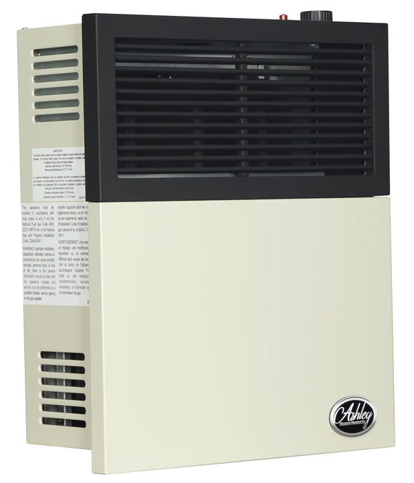 Ashley Hearth DVAG11L 11,000 BTU direct vent propane wall heater — right three-quarter angle view
