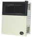 Ashley Hearth DVAG11N 11,000 BTU direct vent natural gas wall heater — left three-quarter angle view
