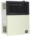 Ashley Hearth DVAG11N 11,000 BTU direct vent natural gas wall heater — right three-quarter angle view
