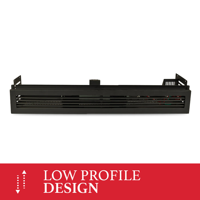 DVB25 low profile blower bracket rear view