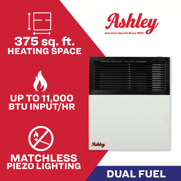 Ashley Hearth DVAG11 11,000 BTU Direct Vent Wall Heater