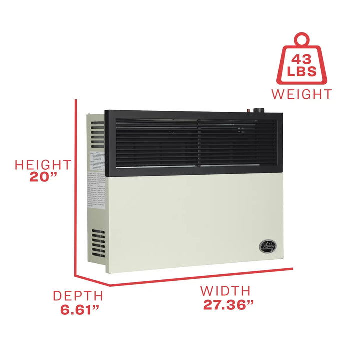 Ashley Hearth DVAG17 17,000 BTU Direct Vent Wall Heater
