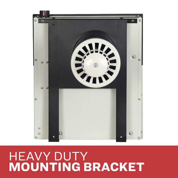 Top mounted control knob and igniter on the Ashley Hearth DVAG30L 25,000 BTU direct vent propane wall heater