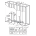 Majestic Echelon II 72 dimensions diagram