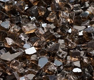 Majestic Crushed Glass Media - Smoked