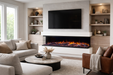 Amantii LumaForest electric fireplace mirrored back panel