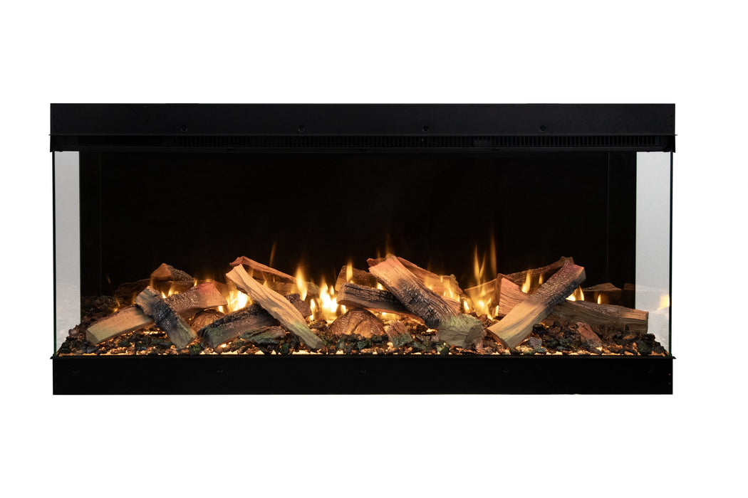 Amantii LumaForest electric fireplace lifestyle view