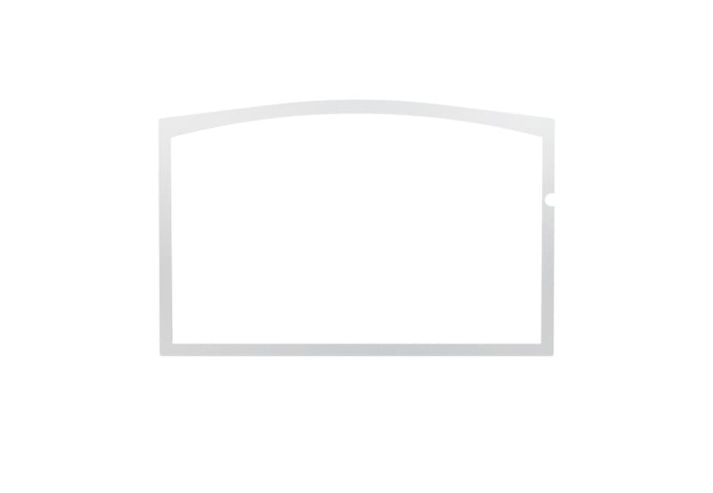 Osburn Brushed Nickel Door Overlay for 2000 Stove & Insert - OA10238